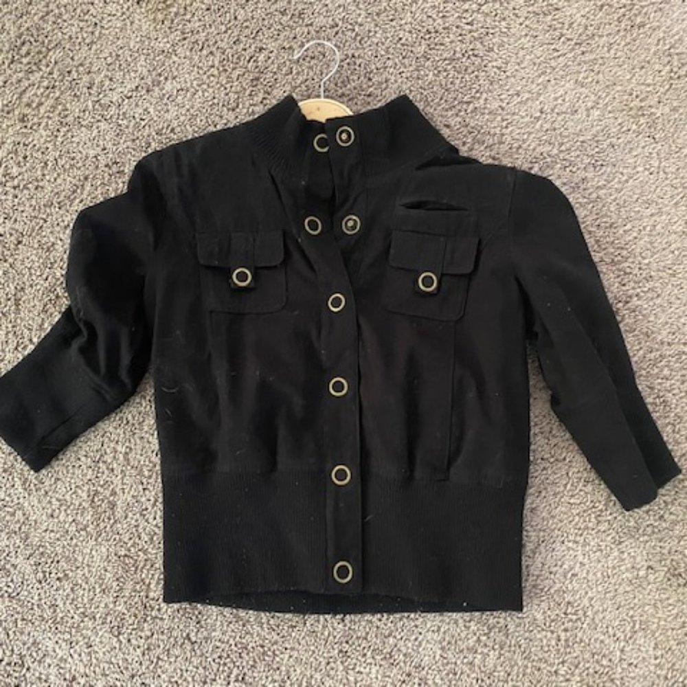 Black Bomber Jacket